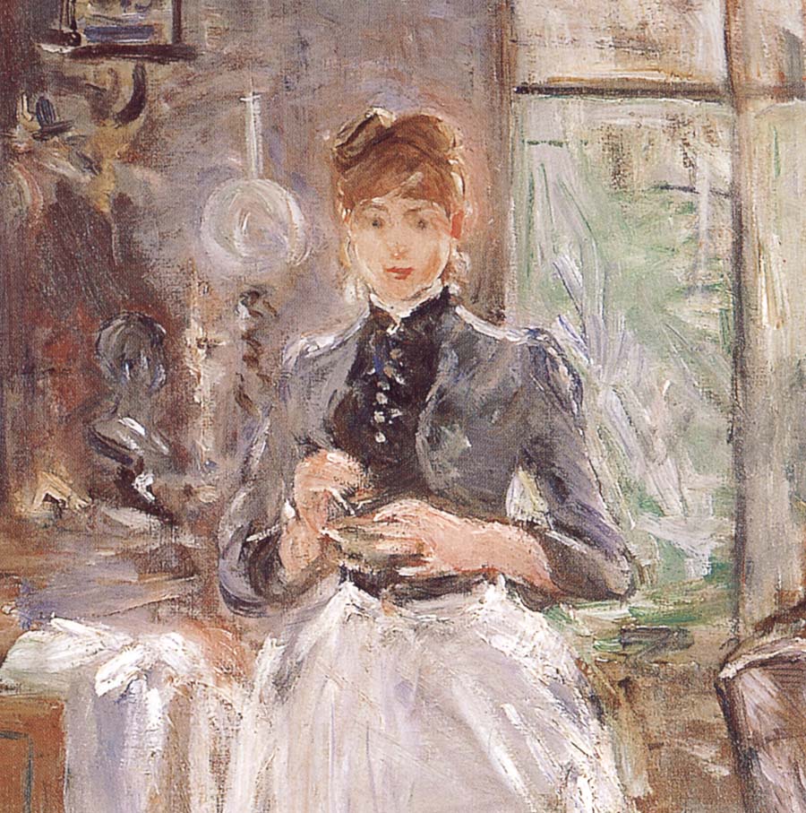 Berthe Morisot At the restaurant